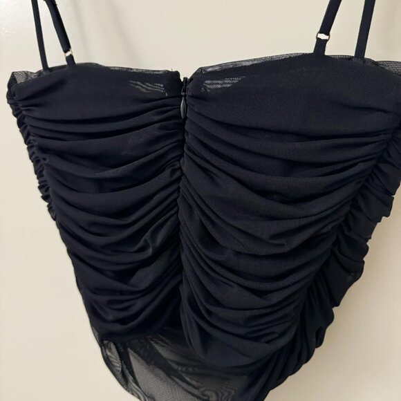 BNWOT: Ten by Babaton Luxor Tank - Rushed Mesh Corset - Picture 2 of 12